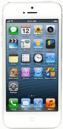Смартфон Apple iPhone 5 32Gb White & Silver - Полысаево