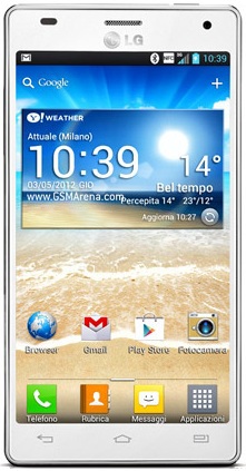 Смартфон LG Optimus 4X HD P880 White - Полысаево