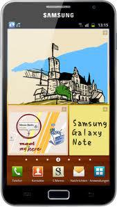 Смартфон Samsung Galaxy Note GT-N7000 Blue - Полысаево