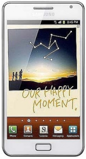 Смартфон Samsung Galaxy Note GT-N7000 White - Полысаево