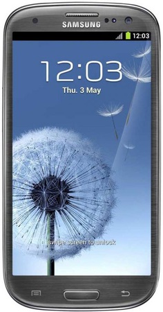 Смартфон Samsung Galaxy S3 GT-I9300 16Gb Titanium grey - Полысаево